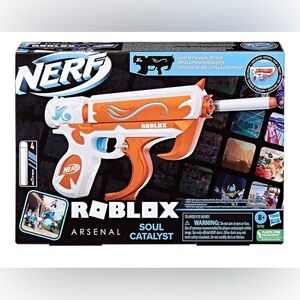 Nerf Roblox soul catalyst dart blaster
New in box